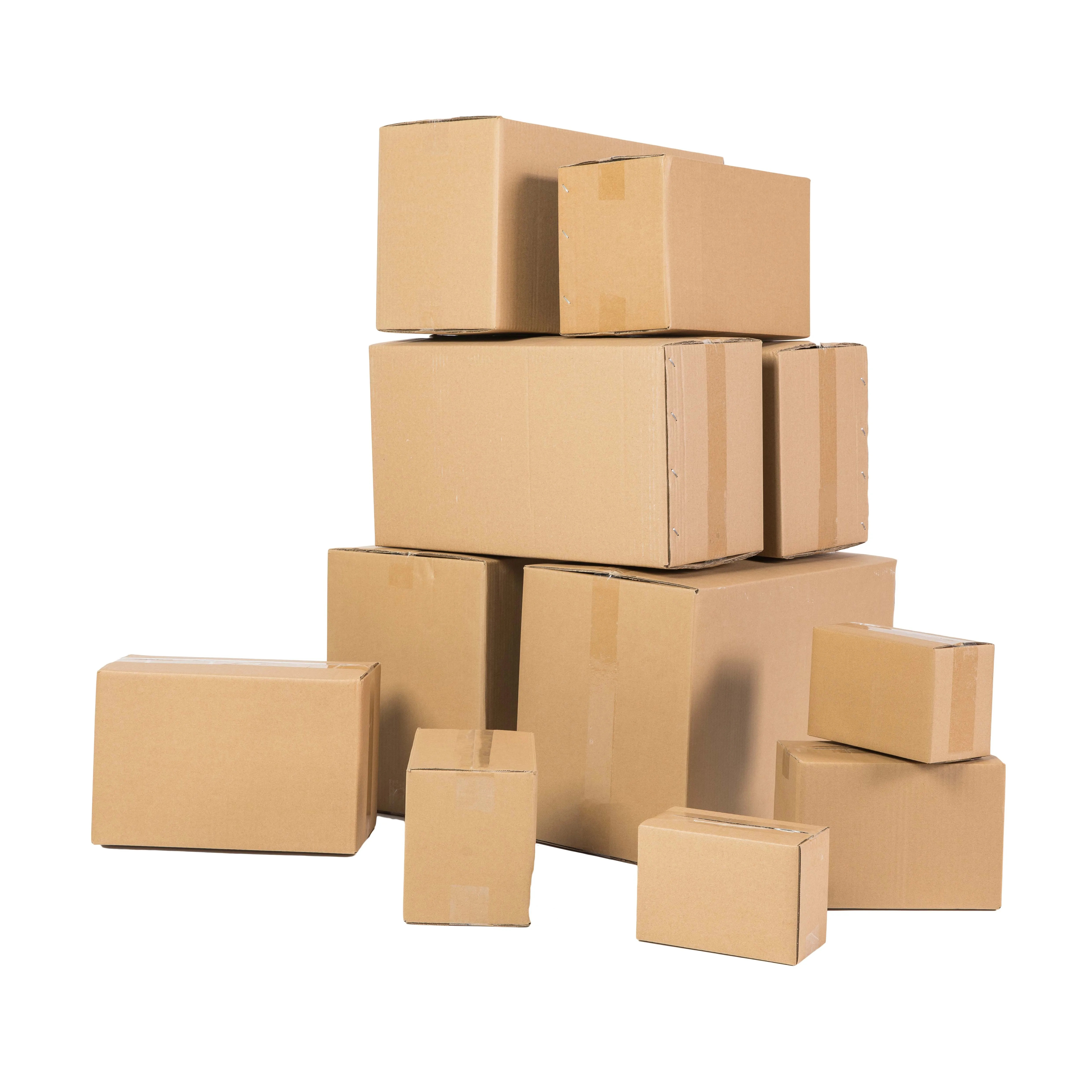 Manufacturer Custom Logo Recyclable Paper Cardboard Moving Printed Mailing Packaging Delivery Shipping Corrugated Carton Box