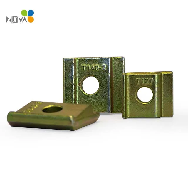 Elevator Shaft Components Forged Rail Clip Casting Sliding Rail Clip