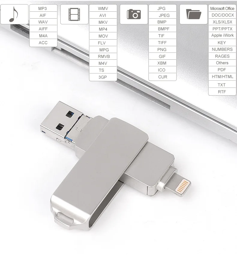 Оптовая продажа с фабрики, металлический OTG Usb флэш-накопитель с индивидуальным логотипом, 16 ГБ, 32 ГБ, 64 ГБ, флэш-накопитель Usb otg Usb хорошего качества