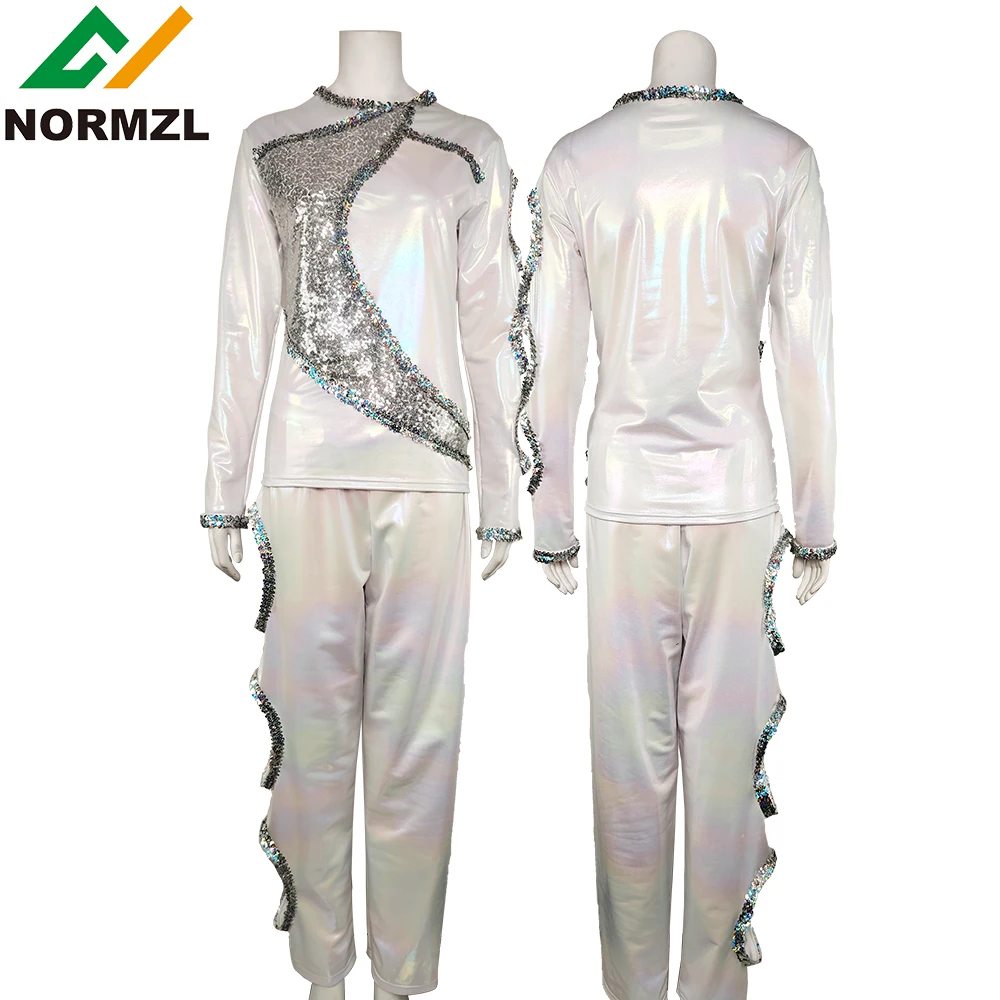 sexy cheerleader costume dance performance outfit majorette dance team girls dancing jazz cheerleading uniforms with cape