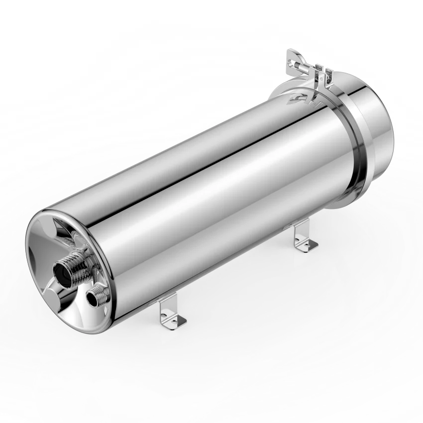 2000L/H water treatment 304 stainless steel housing drinking water filtration system Washable PVDF membrane  UF Water Filter
