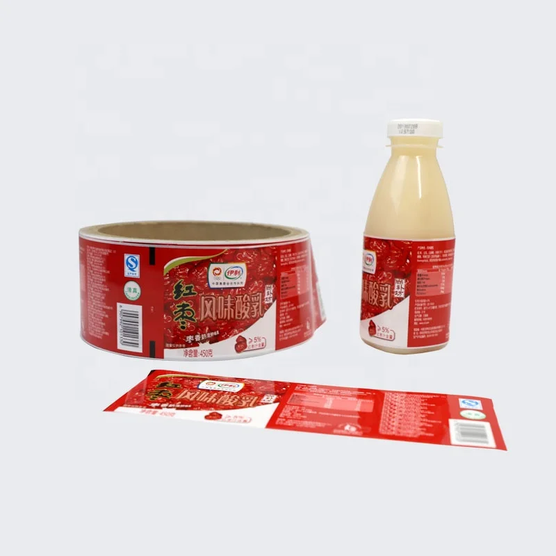 Custom Hot Melt Glue OPP Plastic Private Labels Beverage Drinks Water Bottles Wine Beer Coffee Whisky Industrial Cartons