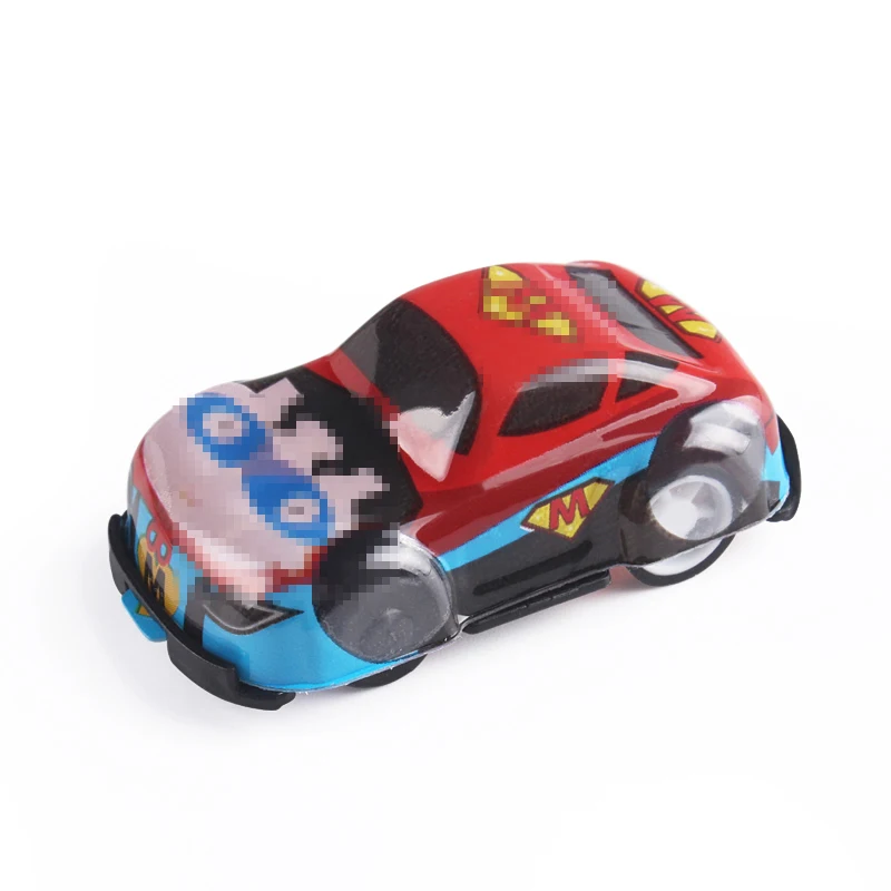 China Plastic Toy Factory Mini Pull Back Toy Car Friction Toy Vehicle Cartoon Character For Promotion Gifts