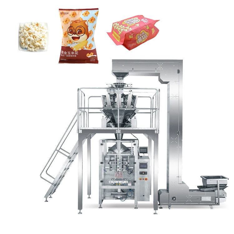 factory directly Hot sale  High speed potato chips biscuit small pouch granule chips packing machine for snack food