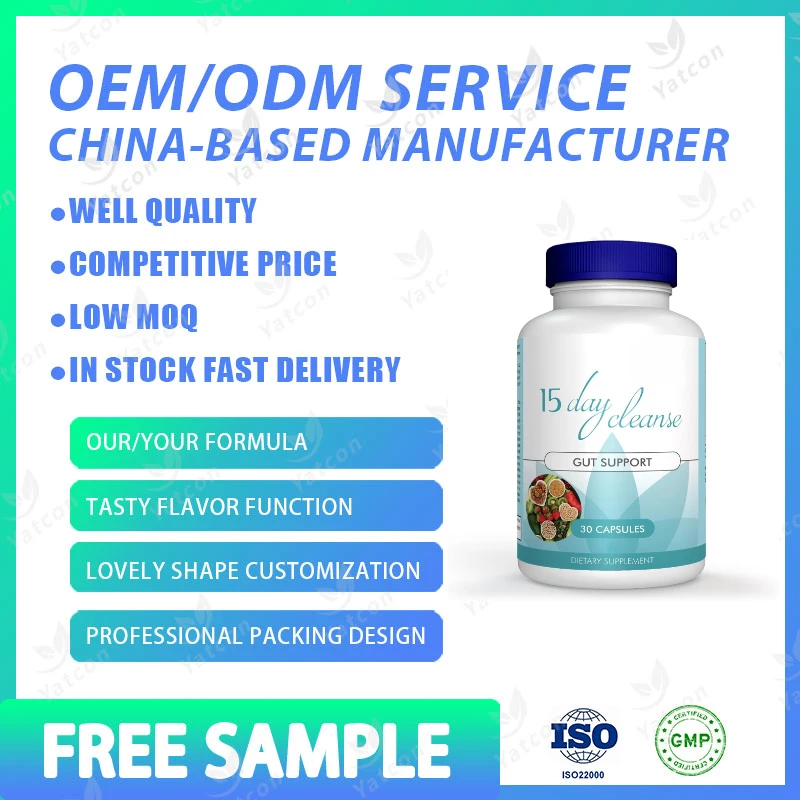 Gut Health and Gut Supplement Improved Digestive Comfort 15 Day Cleanse Detox Gut and Colon Support Advanced Capsules