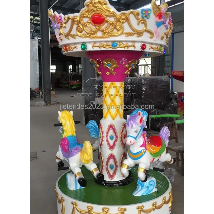 Карусель Mini merry go round для продажи/3 места мини карусель продажи