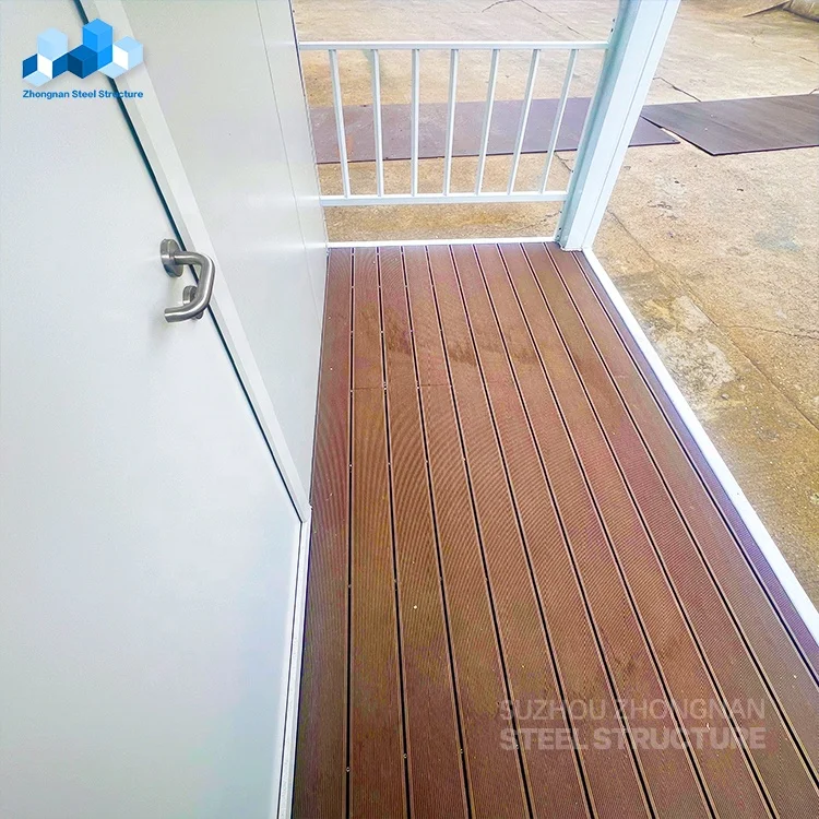 Zhongnan Detachable Custom flat pack house panelready home cheap tiny house modular portable prefabricated container houses