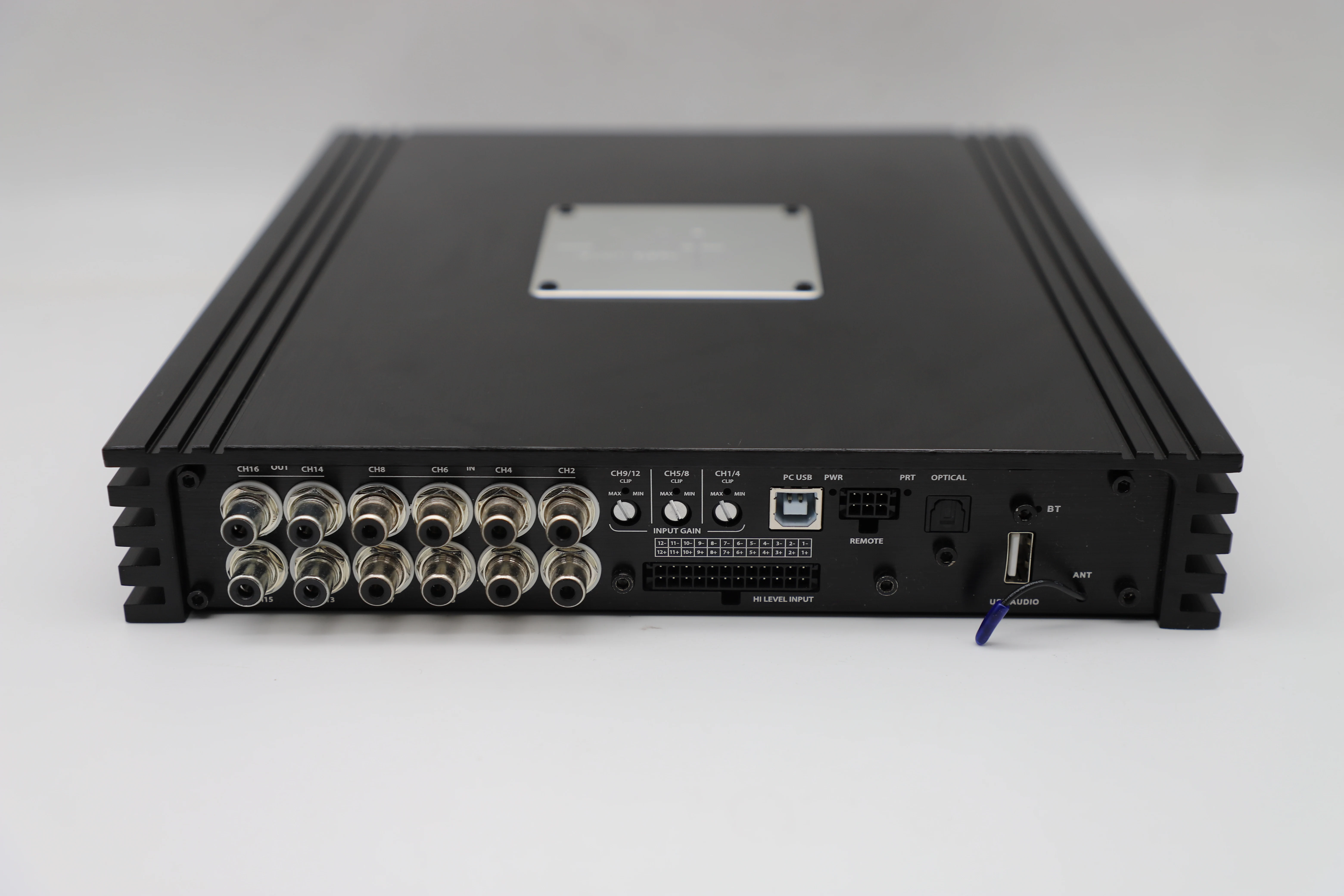 original design 12 in dsp car amplifier with 16 channel audio amplifier
