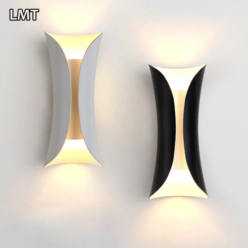 Hotel bedroom bedside small wall light living room restaurant bars indoor home decor modern gold luxury metal wall lamps