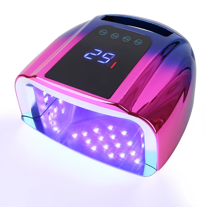 2022 New Rechargeable Sun Uv Led 96W Nails Polish Dryer Machine Light Cordless Uv Led Nail Lamp