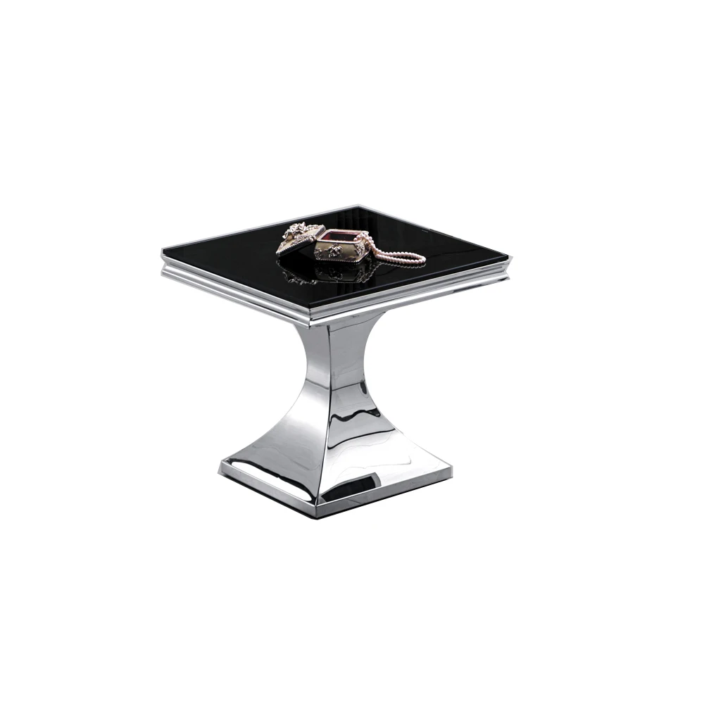 Фабрика Foshan shunde, черный стол из закаленного стекла, обеденный стол с изображением русалки, обеденный стол с 10 стульями