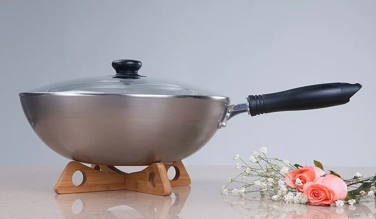 Bamboo Trivet Heat Resistant Bamboo Mat with Collapsible Cross Compact Design Non-Slip Multi-Purpose Solid Wood Pot Holder mat