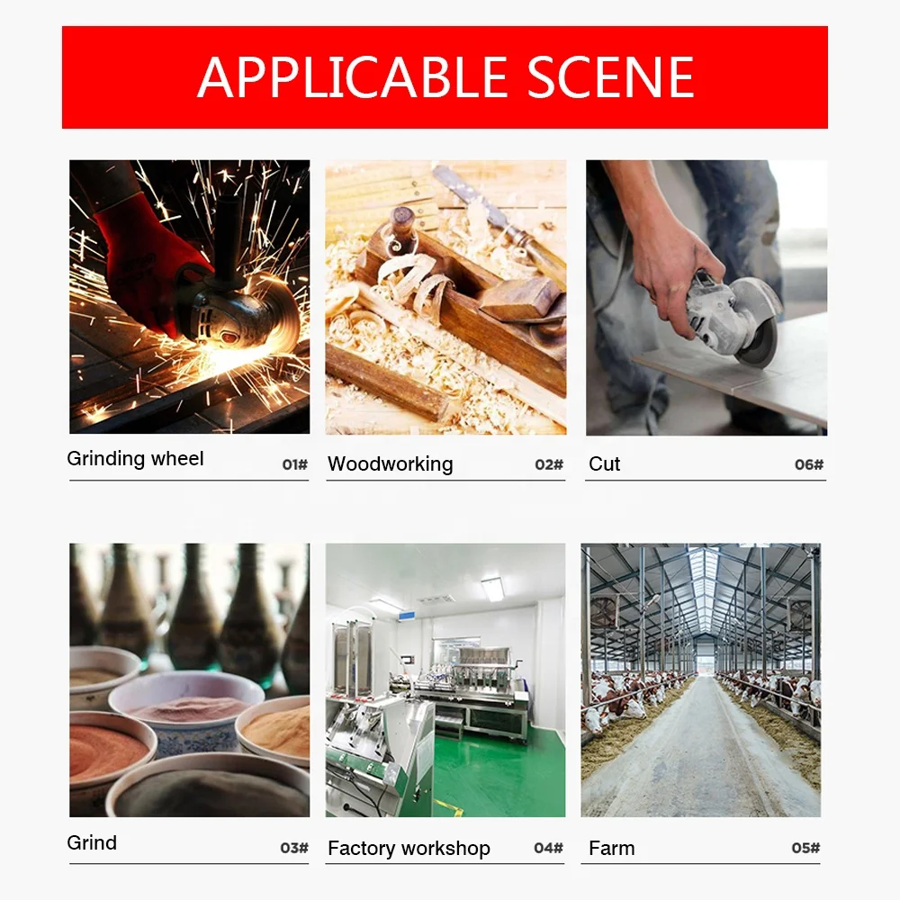 Dust Collector/Electric Double Industrial Cloth Bag Machine/Woodworking Machine