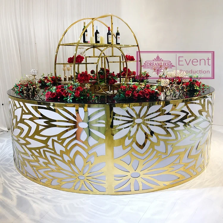  High quality used nightclub bar counter table for wedding