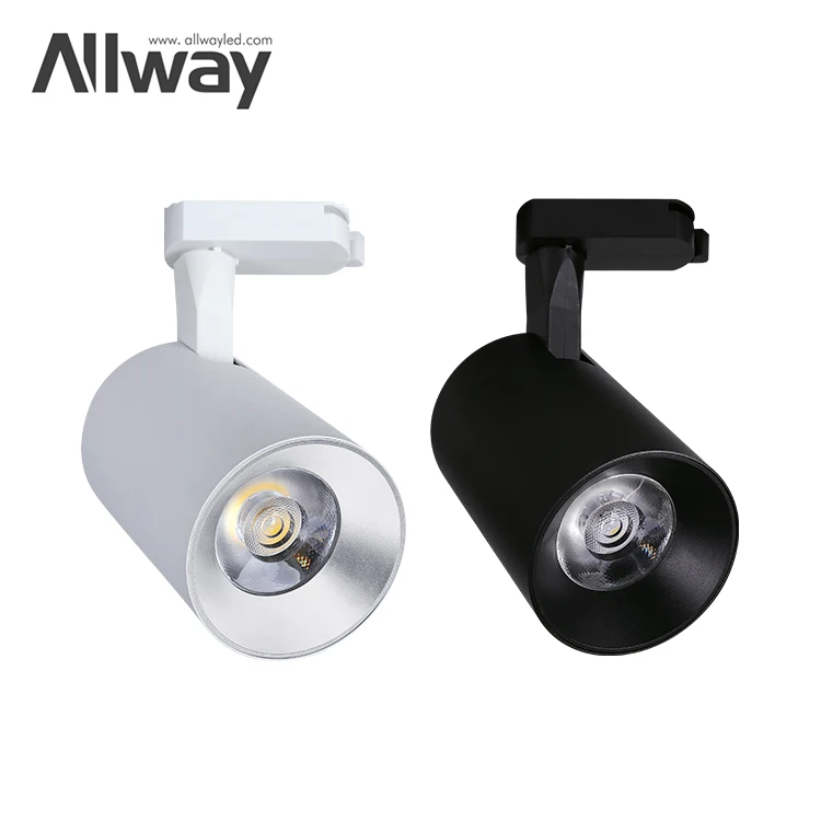 ALLWAY Good Price 360 Degree Adjustable Surface Mounted Lighting 10w 20w 30w Track Led Spot Lights