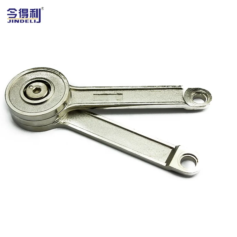 Zinc Alloy Furniture Hinge Cabinet LIft Up Soft Closing Flap Stay Cabinet Door Gas Spring Lid Support