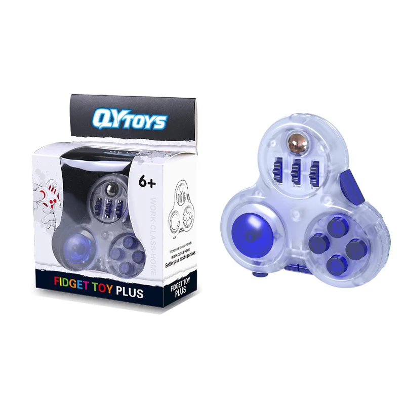 QIYI 9 в 1 Различные декомпрессии сенсорная Непоседа игрушки fidget cube надувные для снятия