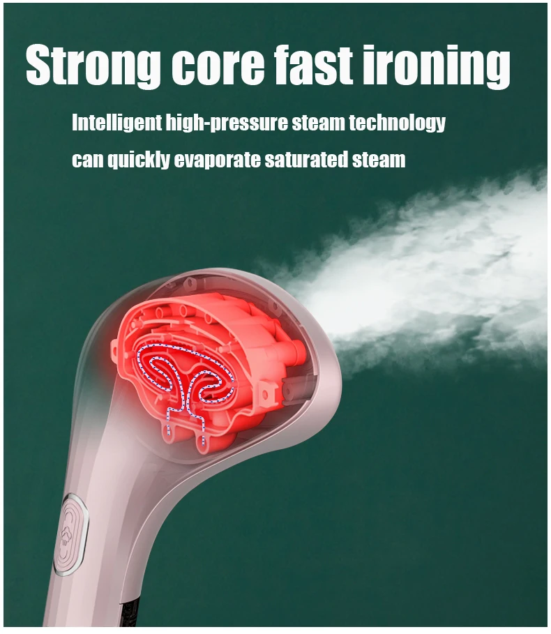 Portable Handhold Fast-Heat Vertical Iron Machine for Clothes