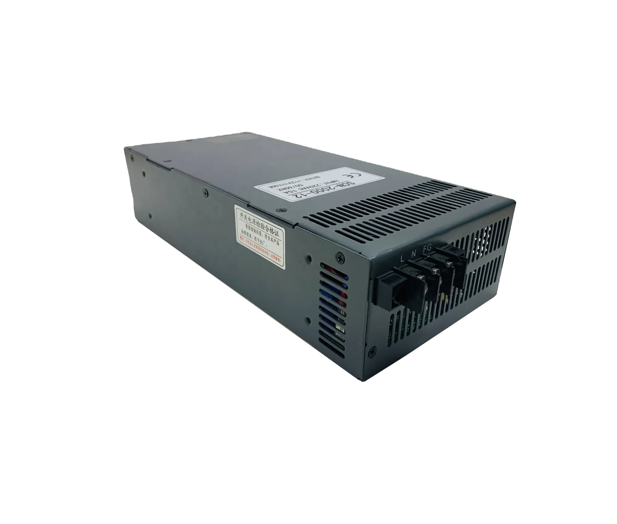 Shenzhen Power Supply Manufacturer 166.7A Industrial Power Supply 12V 2000W