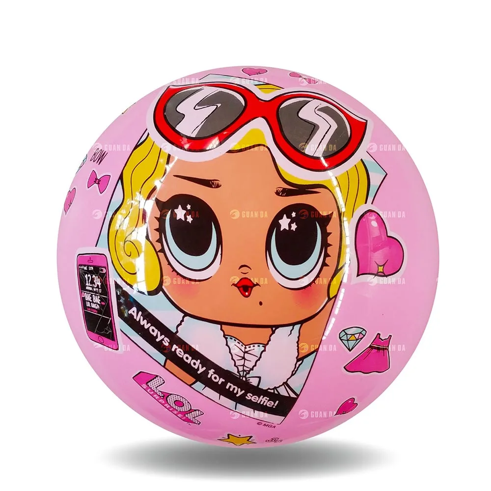 Высококачественный надувной пластиковый ПВХ игрушечный мяч для детей