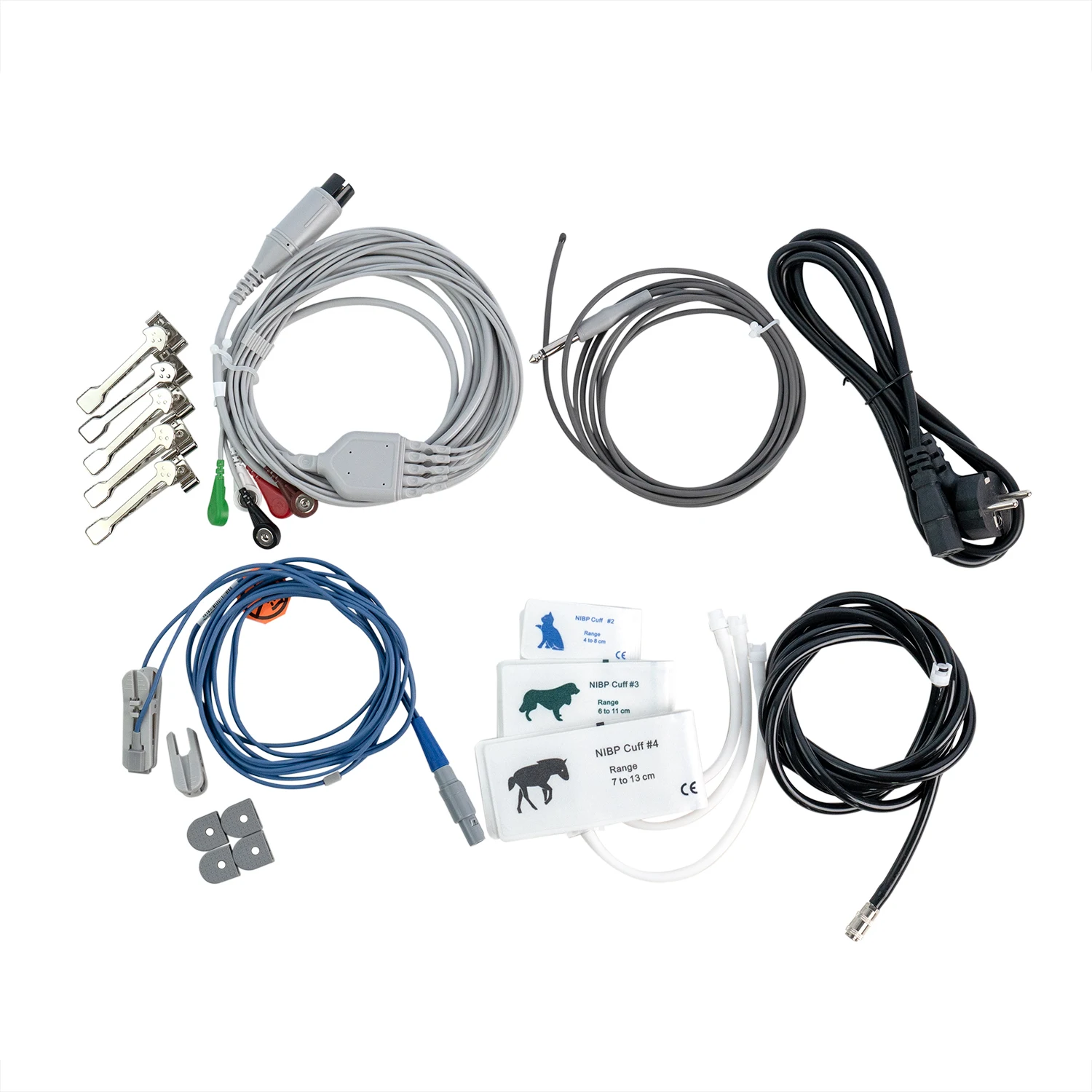 Dog Cat Horse Veterinary Equipment PM5000V Multiparameter Veterinary Patient Monitor