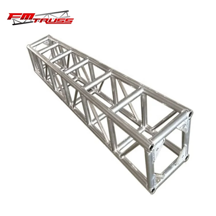 Aluminum outdoor screw bolt truss tower lift up system truss with hoist and base
