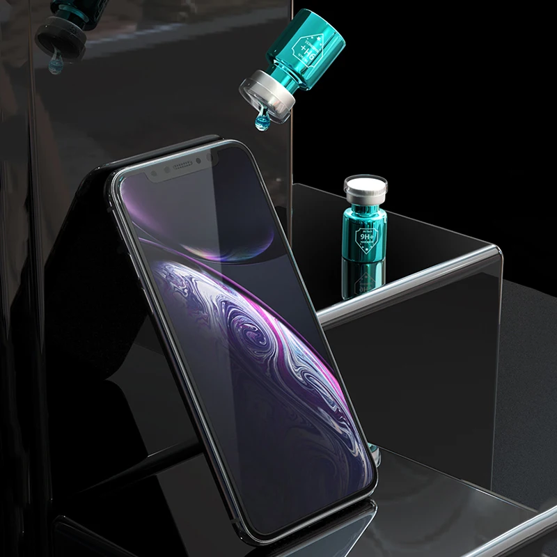  Протектор экрана из жидкого стекла Nano Tech 9H невидимый Алмазный протектор для Huawei Mate 20
