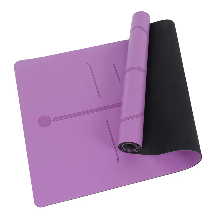 F1 Skid Proof Washable Custom Pattern Thickness Gymnastics Exercise Mat Non-Slip Eco-Friendly Fitness Pilates Mat Pu Yoga Mats