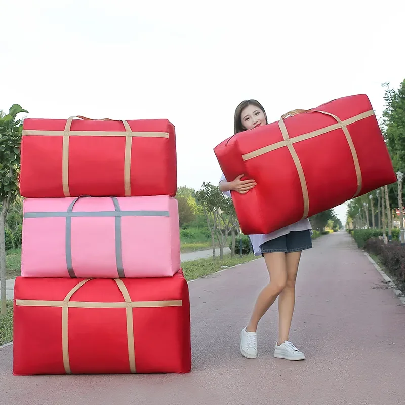 Large Capacity Moving House Storage Bag Duffel Travel Bag Extra Large Oxford Luggage Bags