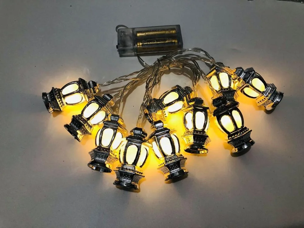 Ramadan Festival Events Indoors Home Party decor golden palace String Light for Patio