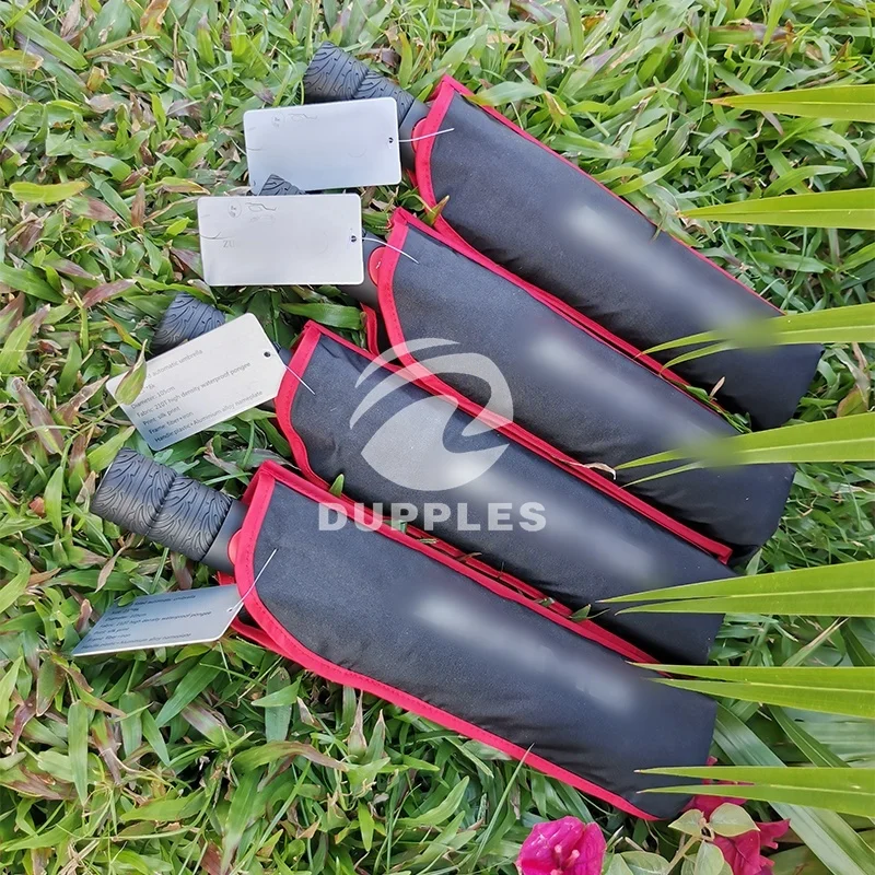 CFU004 2023 custom automatic outdoor beach patio umbrellas with logo car kids auto open 3 fold mini golf umbrella stands