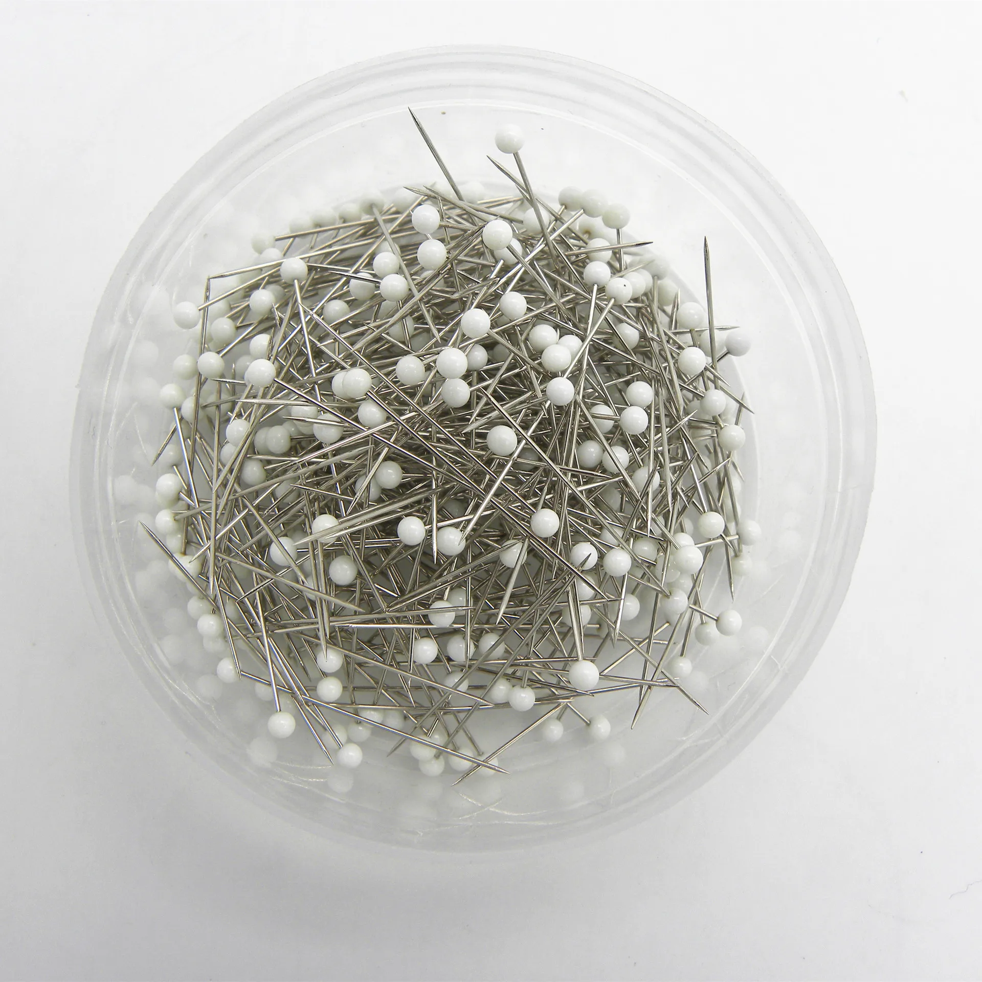 1000 Pieces Sewing Pins 35mm Glass Ball Head Pins for Dressmaking Jewelry Components Flower Decoration