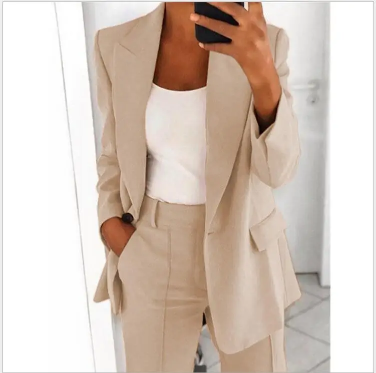 5xl Fall Trendy Coats for Women and blazer Formal Popular Style Female Homme Blazers 2022 Womens