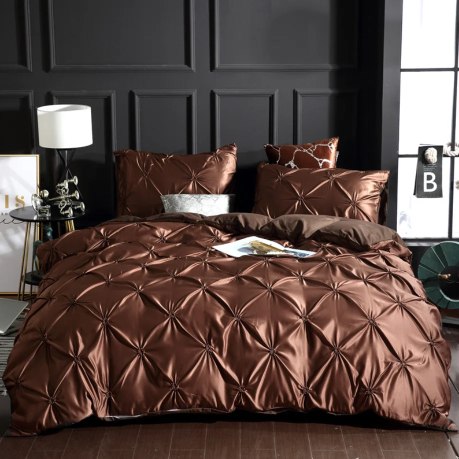 Luxury Comforter Skin king Bedding Set 4 Pieces Friendly Cool