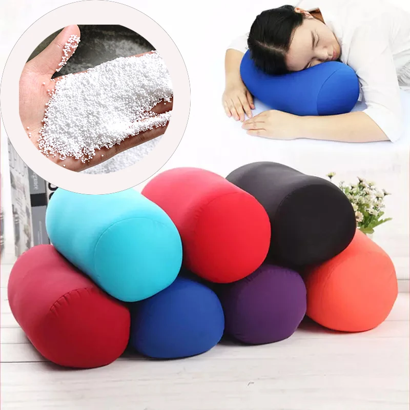 2022 High Quality Custom Wholesale Foam Particles Detachable Creative Cylindrical Multifunctional Sofa Lumbar Soft Bed Pillow