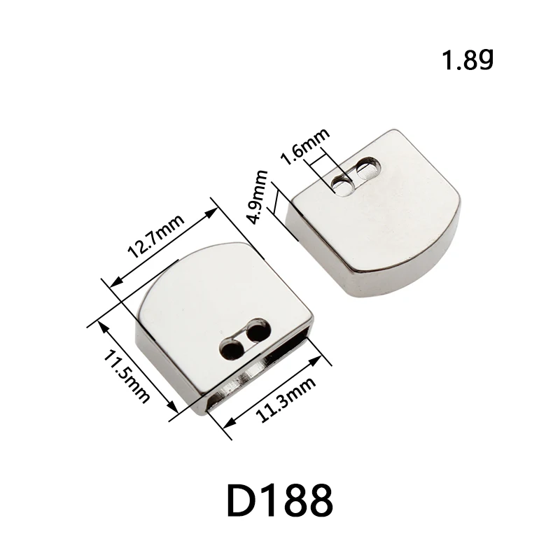 Wholesale Metal Silver Stopper Toggle Rope Clamp Cord Locks Drawstring End Stopper For Pants