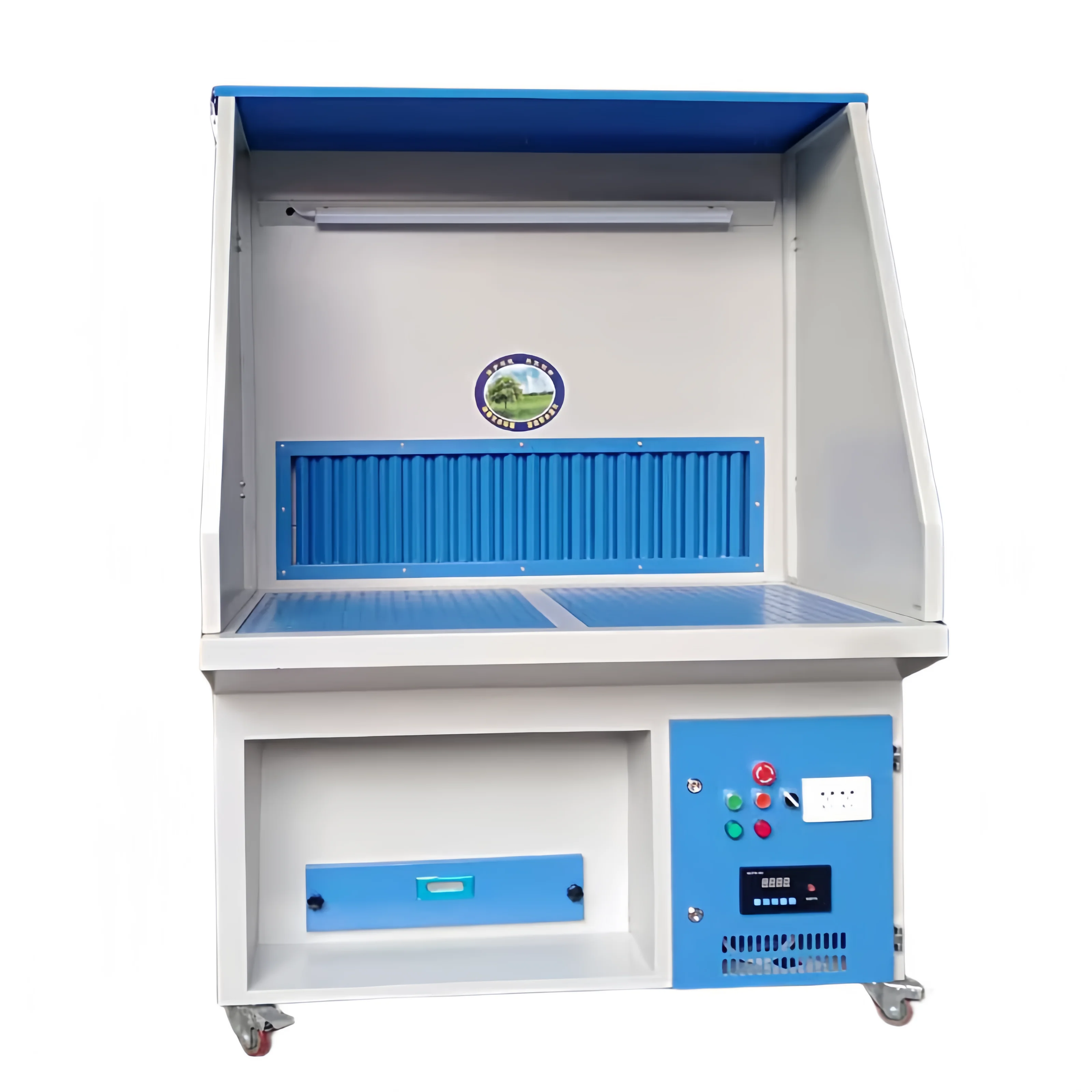 New Efficient Grinding and Polishing Dust Collector with Movable Downdraft Table
