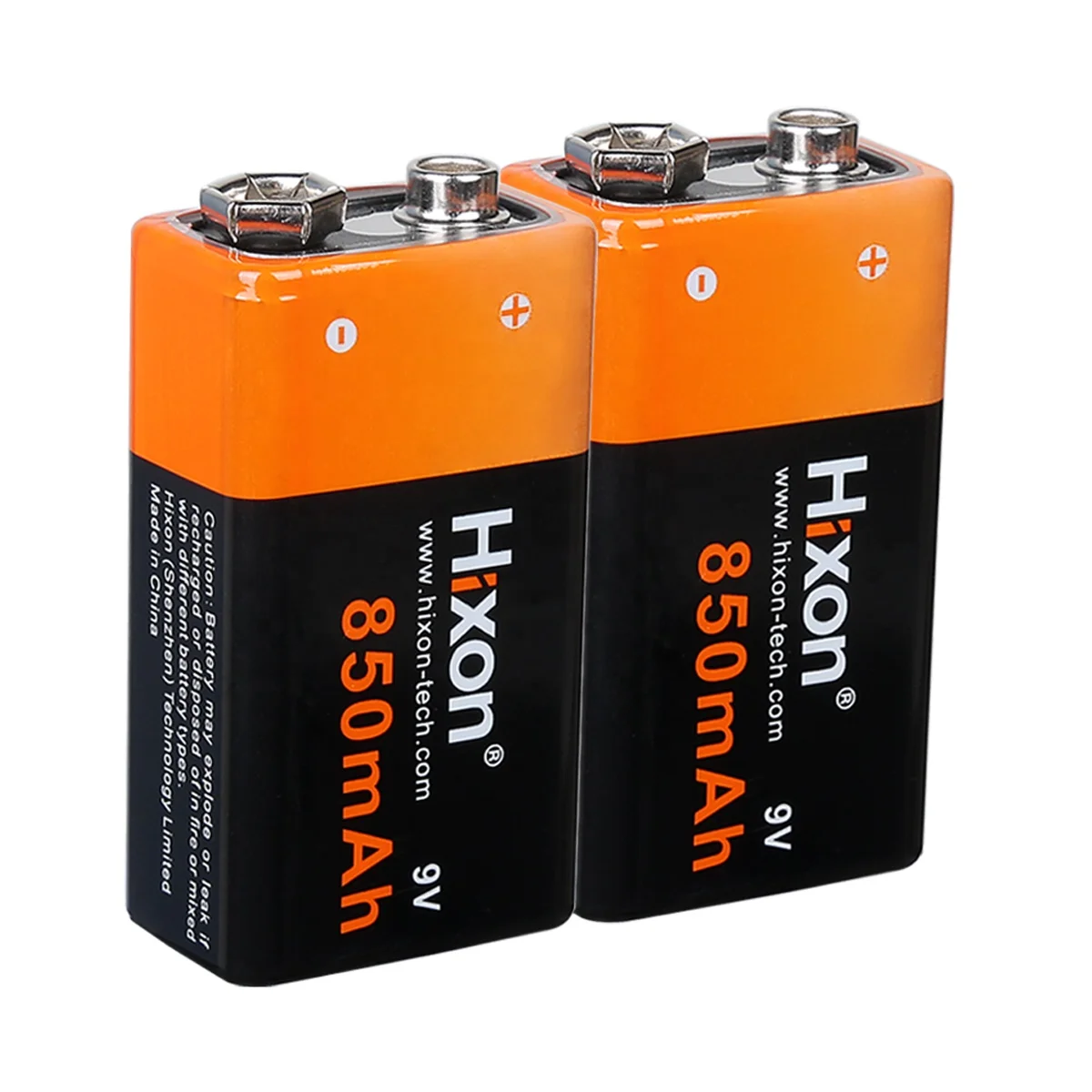 Hight Quality Low Price 9v usb recharge lithium ion rechargeable battery for metal detector