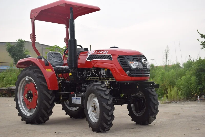 Лидер продаж трактор 4wd 40HP с дополнительным фронтальным погрузчиком и