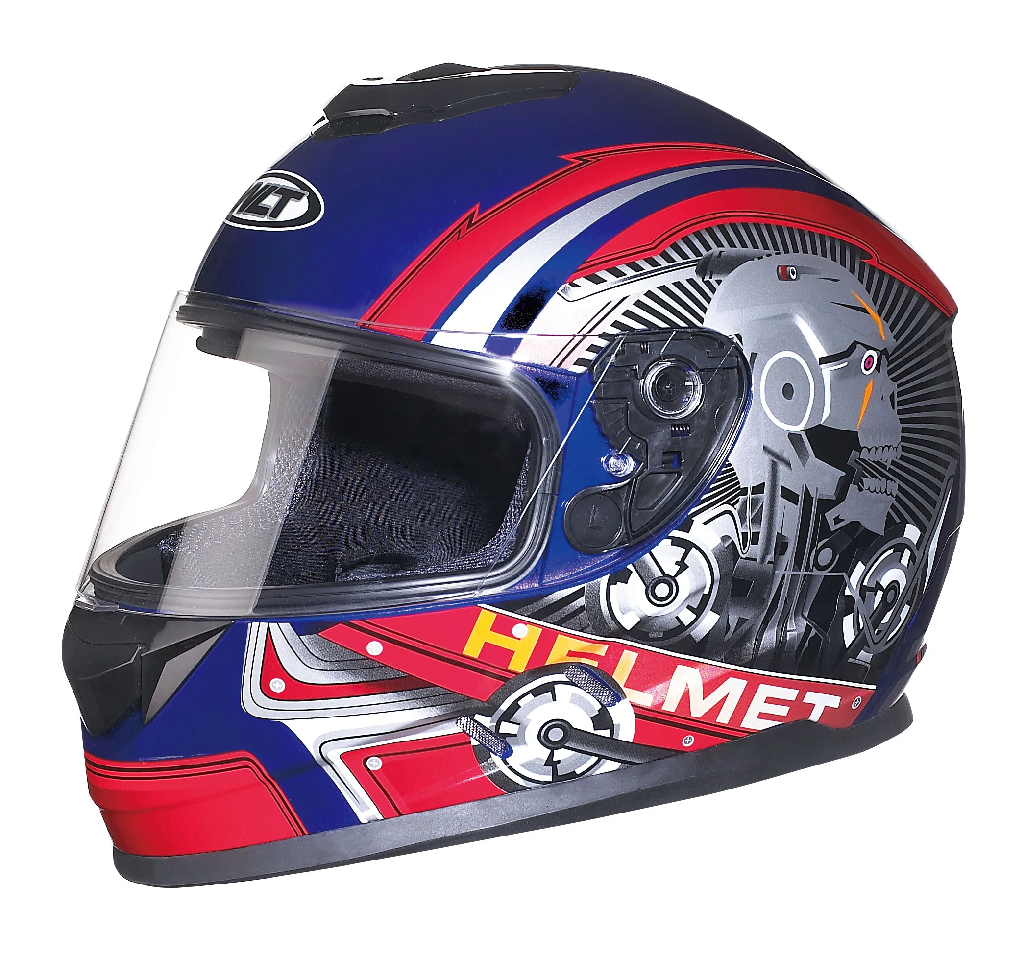 High Quality full face Helmet abs plastic helmet WLT-107