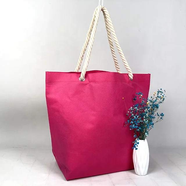 Non Woven Vest Shopping Bag Washable Kraft Paper Fabric Shopping Bag With Logos Ripstop Nylon Shopping Bag Canvas Big