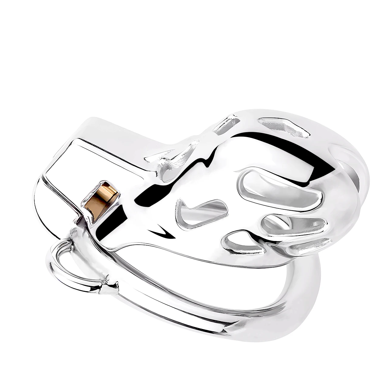 Promotional Price Harness Male Chastity Cage For Men Lock Penis Fetish Cock Cage Bondage Sex Toy With Leather Belt