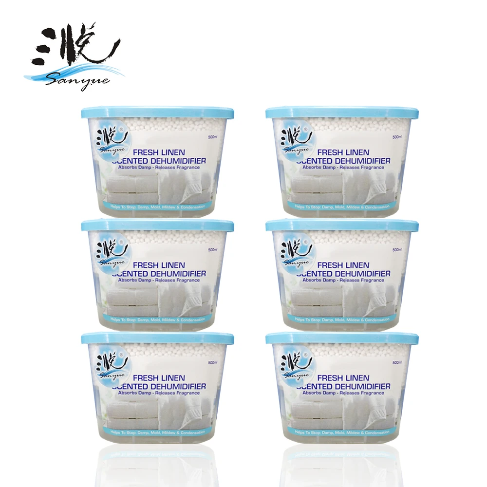 500ml Calcium chloride dehumidifier moisture absorber  wardrobe dehumidifier  box