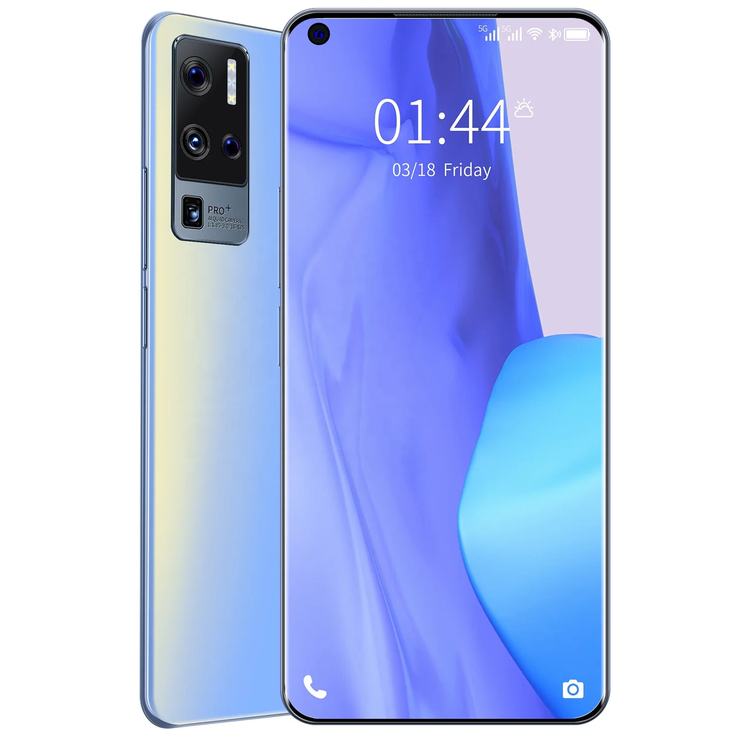  Разблокировать 7 3-дюймовый мобильный телефон 8 + 256 ГБ Face ID Android смартфон сеть 5g две карты 10-ядерный TF