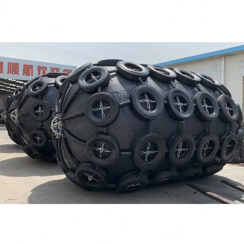 Pneumatic Marine Yokohama Rubber Floating Fender For Vessels Ship Berthing Mooring