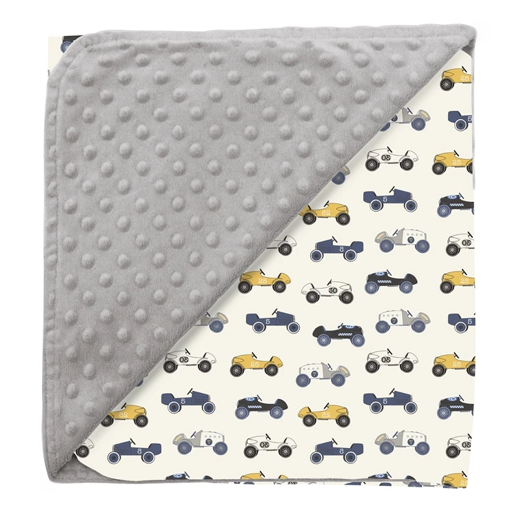 CHEER Photography photo props newborn growing minky flannel fleece baby monthly milestone blanket