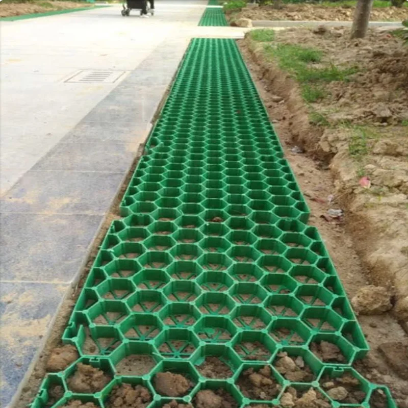 HDPE Grass Lawn Grid Plastic Car Driveway Lawn Paving Reinforcement Planting Grass Paver Grid