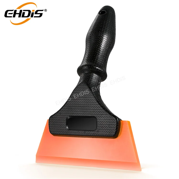 Ehdis Rubber Cleaning Window Tinting Squeegee Ice Scraper With Handle