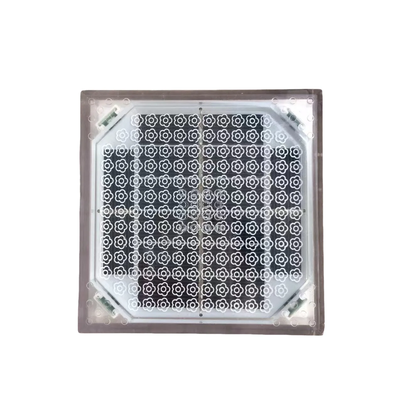 Outdoor Solar LED ground Light Solar Powered Charging brick light Waterproof IP68