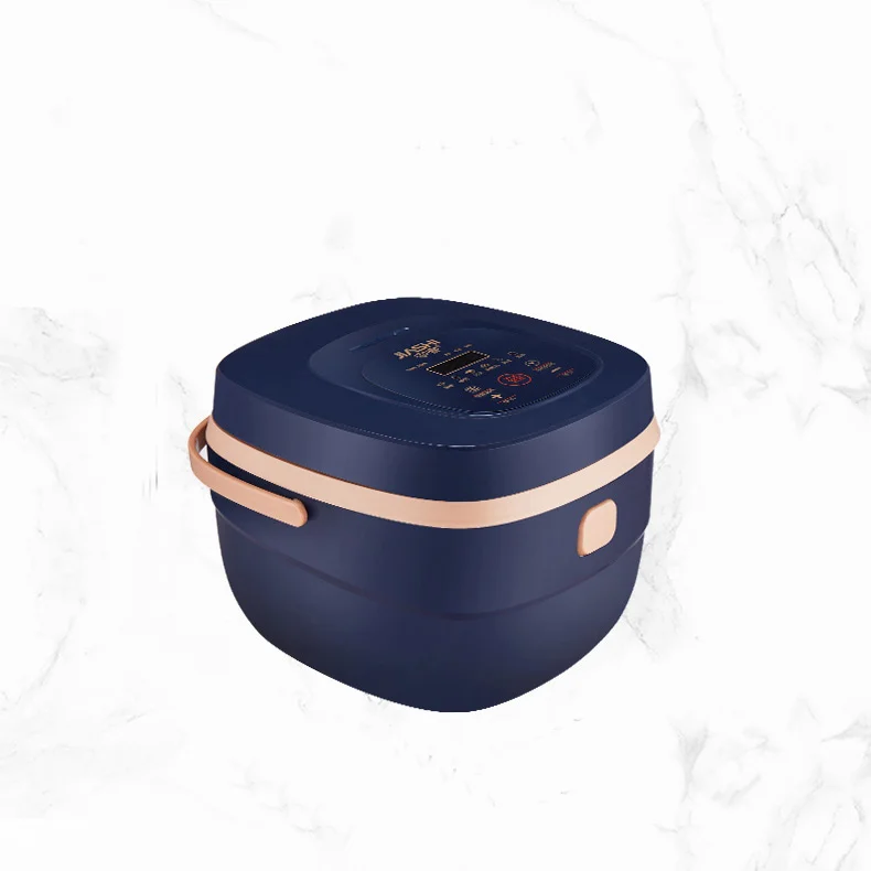 Wholesale Customized Blue 5l Square Portable Mini Electric Rice Cooker